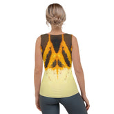 NS 804 Sublimation tank top back view.